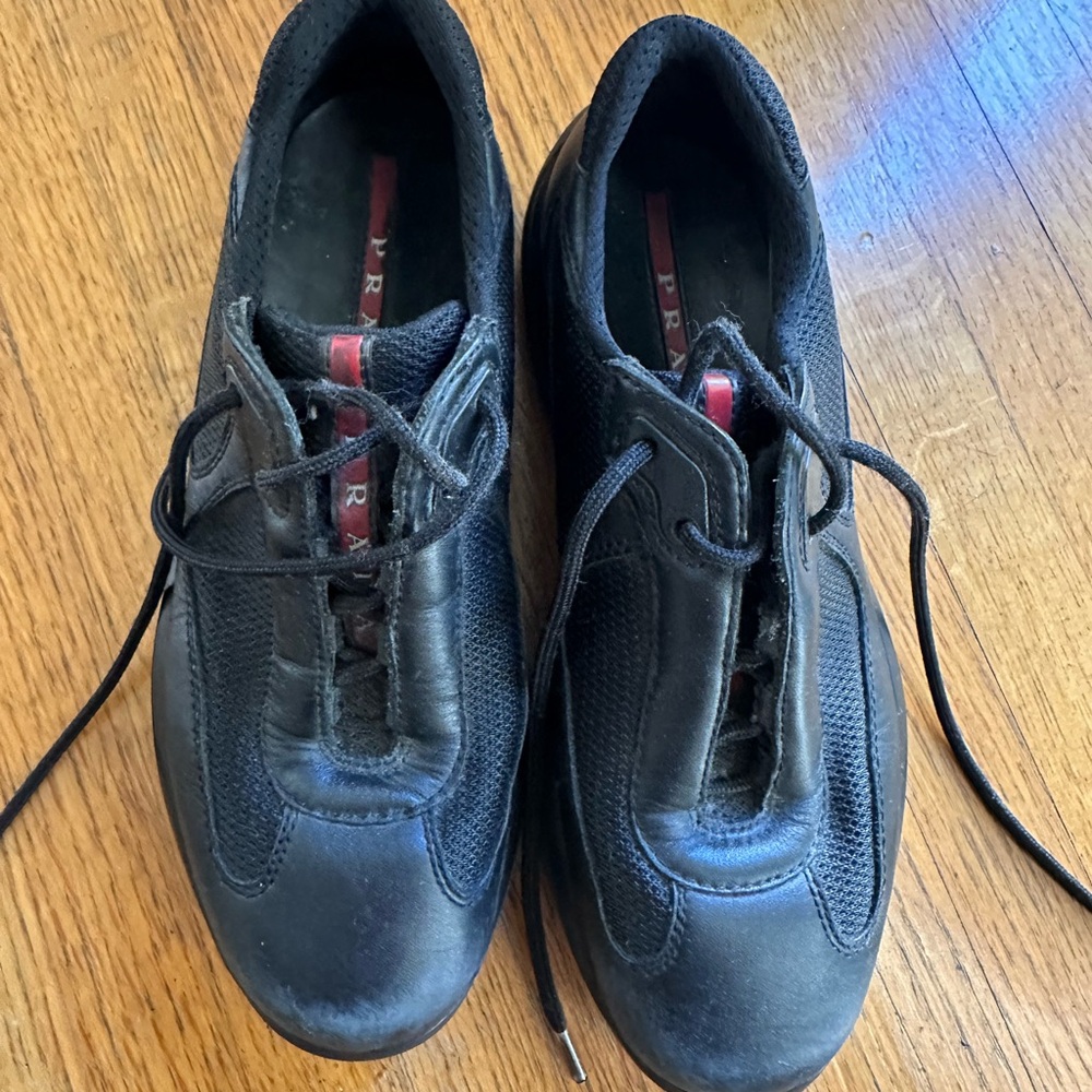 Vintage Prada Women’s Black sneakers